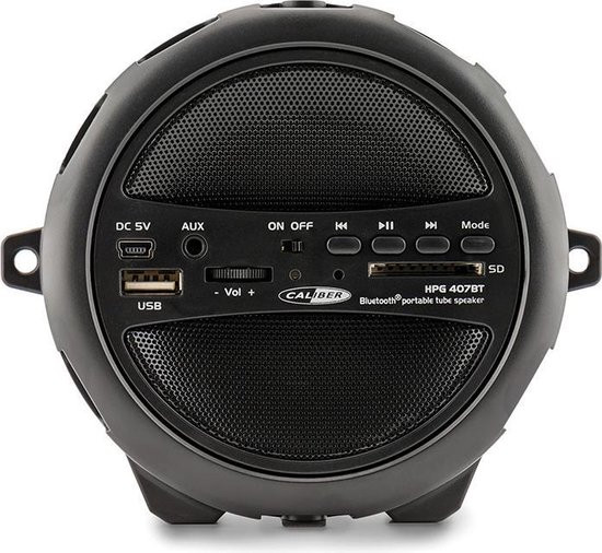 Caliber HPG407BT - Draadloze speaker met Fm-ontvangst - Zwart