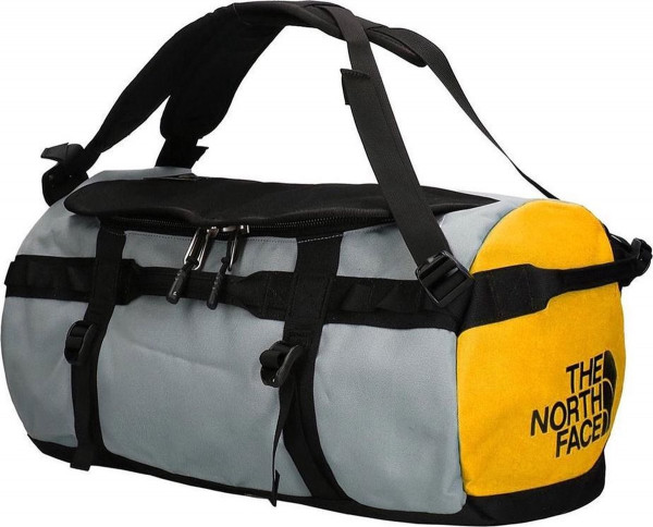 The North Face Gilman Duffel Reistas - Tnf Blk/Mid Gry/Tnf Yellw - Maat L