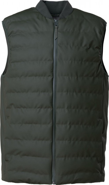 Rains Trekker Vest 1520 Regenjas Unisex - Groen - Maat XXS