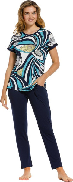 Pastunette Maat 44 Deluxe - 25211-334-2 - aqua green - Vrouwen