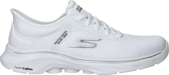 Skechers - maat 41- Slip-ins Go Walk 7 - Valin - Dames Instappers - Wit