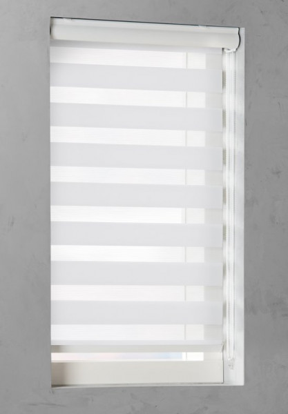 Pure Living - Duo Rolgordijn Lichtdoorlatend White - 100x130 cm