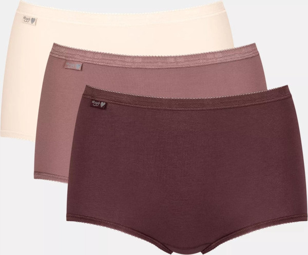 sloggi - Maat 46 Basic+ Maxi C3P Holiday Dames Onderbroek