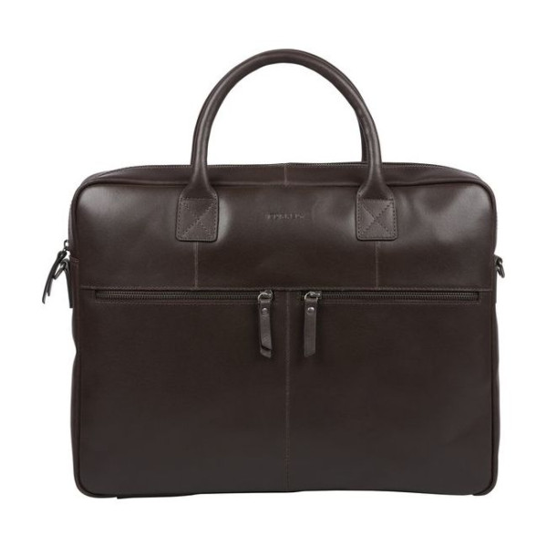 BURKELY Bart Laptopbag 15,6'' Laptoptas - Brown
