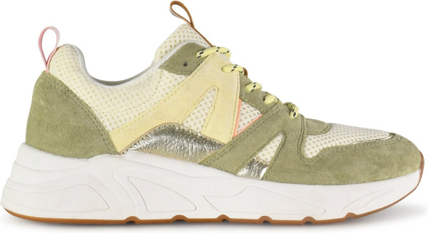 POSH by Poelman CAROCEL Dames - 39 - Sneakers - Groen - Multi