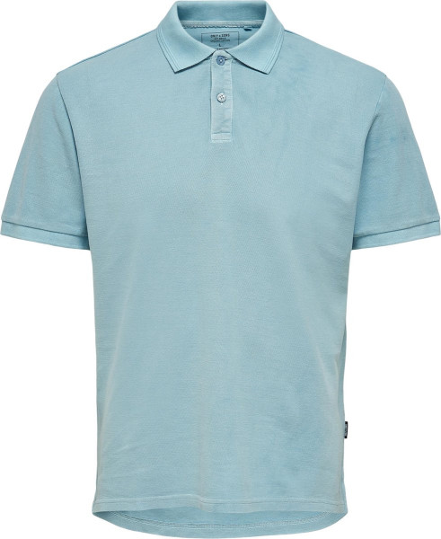 ONLY & SONS - Maat S - ONSPAGE SLIM WASHED POLO Heren Poloshirt