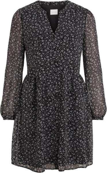 Vila - Maat 40 -Viamione L/S Dames Jurk