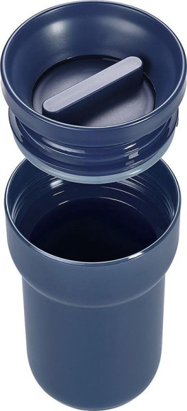 Mepal - Ellipse reisbeker - 275 ml - Koffiebeker to go - Lekdicht - Nordic denim