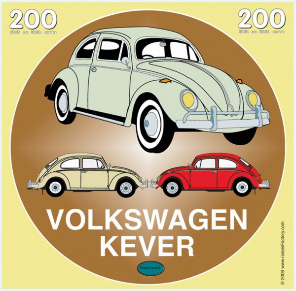 VW - Legpuzzel - 200 Stukjes