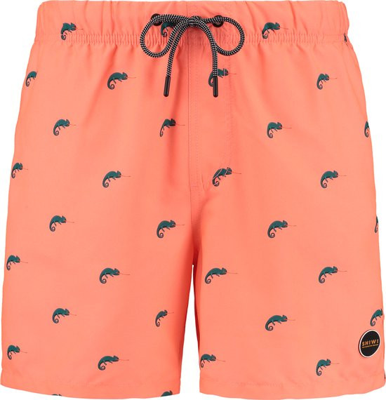Shiwi Maat S Swimshort Cameleon micro peach - oranje