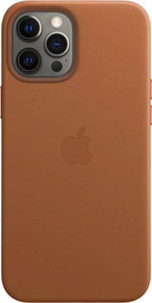 Apple - Leren hoesje - MagSafe - iPhone 12 Pro Max - Zadelbruin