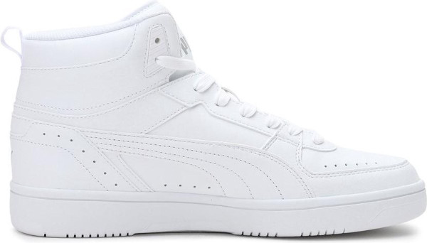 PUMA - maat 45- Rebound JOY Heren Sneakers - Puma White-Puma Silver