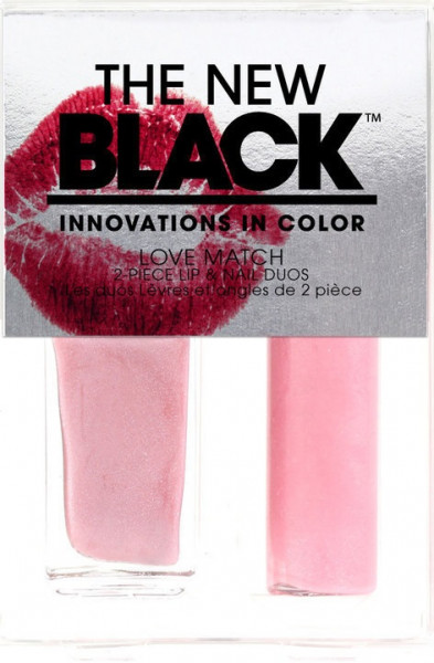 The New Black Love Match - Pink Flamingo - Nagellak