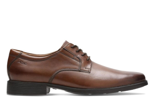 Clarks - maat 41- Heren schoenen Tilden Plain G - Bruin