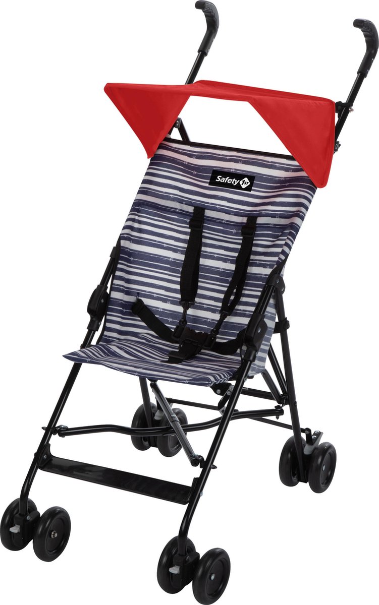 Safety 1st Peps Buggy met zonnekap - Blue Lines