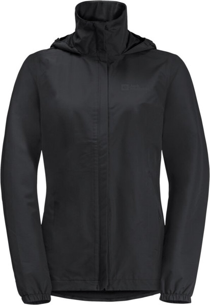 Jack Wolfskin Maat M Stormy Point 2L Jacket Women - Outdoorjas - Dames - Zwart