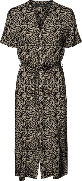 Vero Moda - Maat M - VMVICA S/S SHIRT DRESS GA AOP WVN Dames Jurk