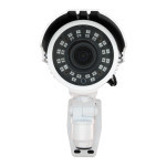 COMPACT Beveiligingscamera 2,8-12 mm 4in1 720p 1,3 Mpx Kleur Wit