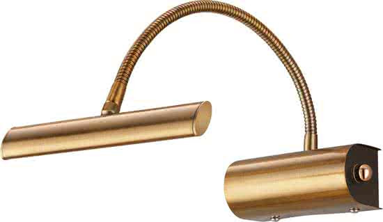 Trio Leuchten Tableau - Wandlamp met flexarm - 1 lichts - D 340 mm - brons