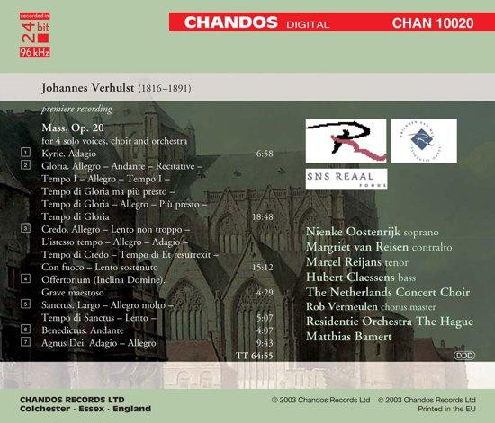 Residentie Orchestra The Hague - Mass Op.20 (CD)