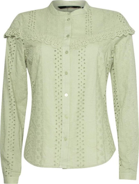 Vero Moda Maat XS VMNORA L/S SHIRT COLOR Vrouwen Blouse