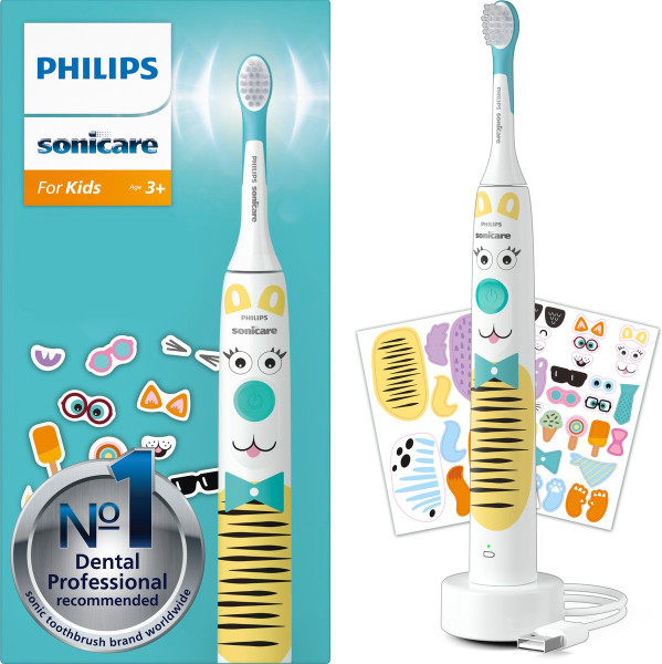 Philips Sonicare For Kids - HX3601/01 - Elektrische Tandenborstel - Voor Kinderen Vanaf 3 Jaar