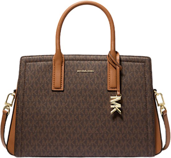Michael Kors Laila Handtas Medium Dames - Bruin - One Size