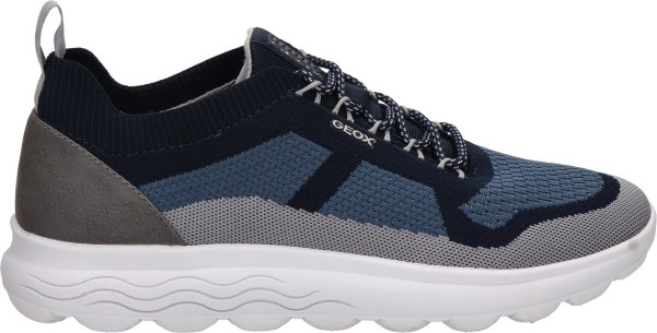 Geox - maat 43- Spherica heren sneaker - Blauw multi