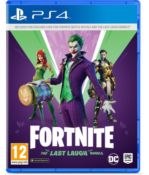 Fortnite : The Last Laugh Bundle - PS4 (code in box)