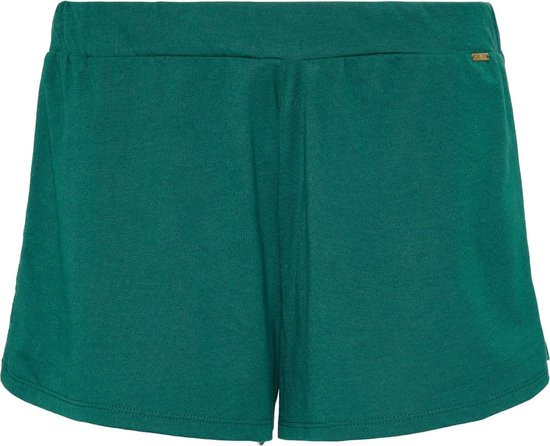 Cyell - Maat 42 - HARMONY BOTANIC Pyjamabroek Kort Donkergroen Dames