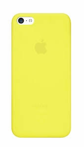 Ozaki. O!coat 0.3 Jelly for iPhone 5C (Yellow)