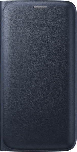 Koopjeshoek - Samsung Galaxy S6 edge Flip Wallet - Zwart