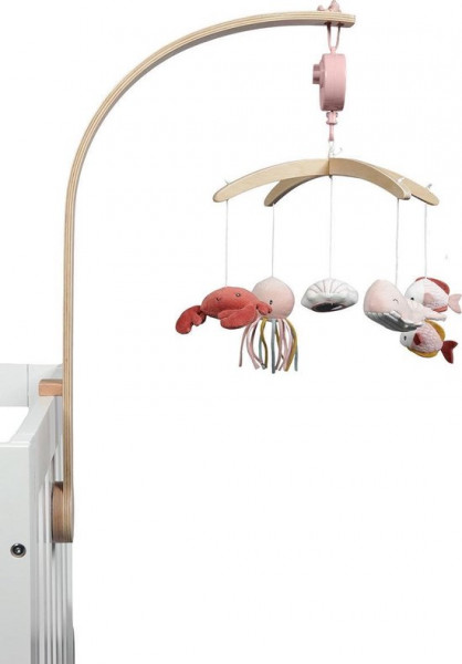 Little Dutch Houten Muziekmobiel - Ocean pink