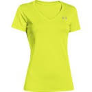 Under Armour Tech SSV - Solid - Fitnessshirt - Dames - Maat XS - Geel