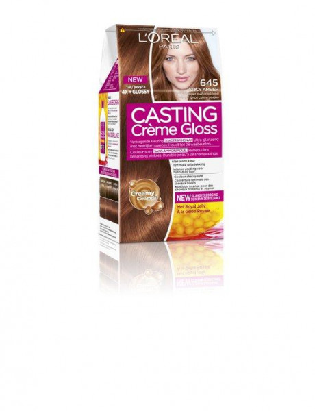 L'Oreal Paris Casting Creme Gloss 645 - Donker koper mahonieblond - Haarverf