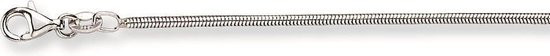 Silver Lining ketting - zilver - slang 2 mm - 50 cm