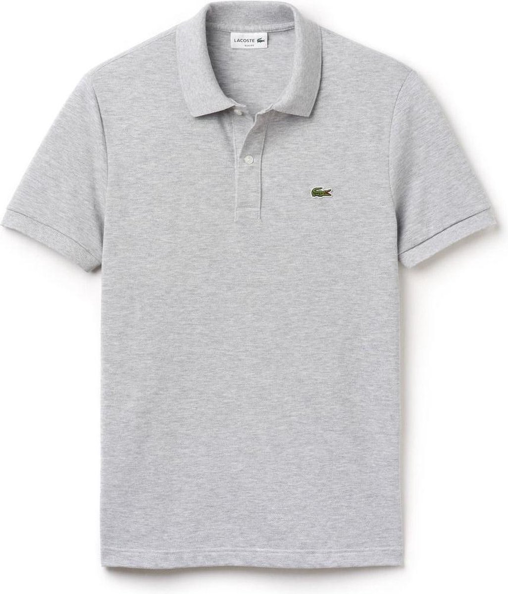 Lacoste - S - Heren Poloshirt - Silver Chine | DGM Outlet