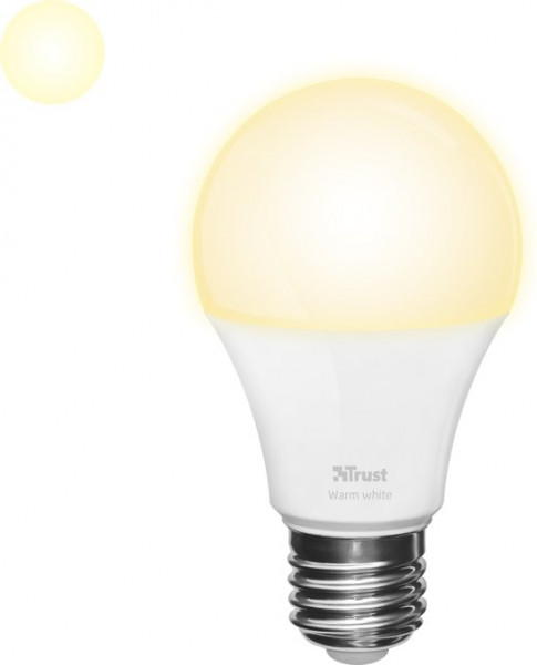Trust Smart Home - Dimbare E27 Led Lamp - Warm Wit
