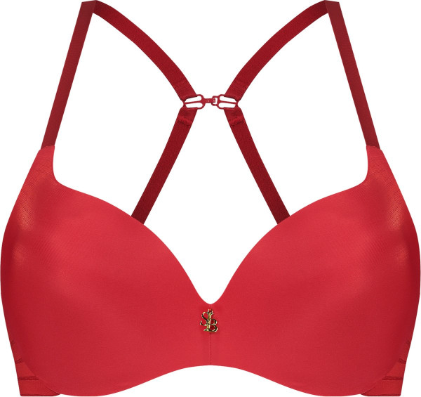 Sapph - maat 75C - Amelia Light Push-Up BH Rood
