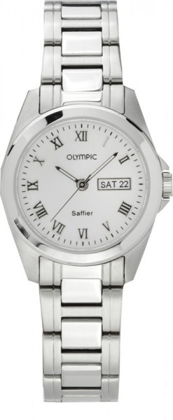 Olympic OL26DSS110 Horloge - Staal - Zilverkleurig - 27 mm