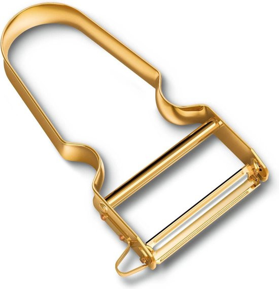 Victorinox REX Golden Peeler - Luxe Dunschiller - 24-karaats Gouden Coating