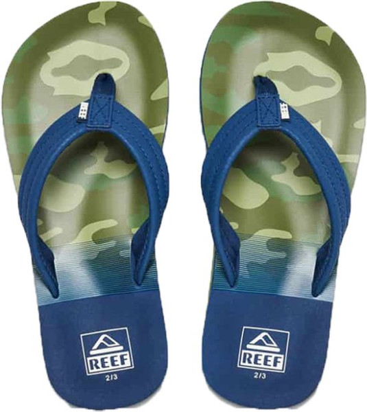 Reef - Maat 31 - Kids Ahi Jongens Slippers - Donkerblauw