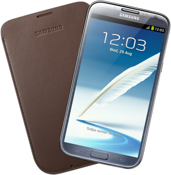 Samsung Pouch voor de Samsung Galaxy Note 2 - Bruin