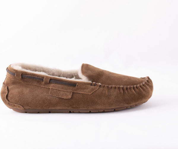 Shepherd Steffo - maat 43 - Heren Sloffen - Chestnut