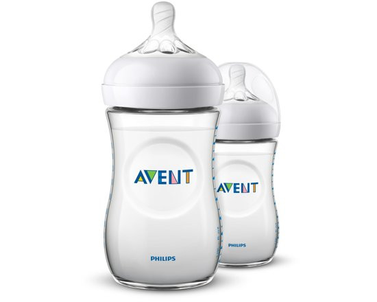 Philips Avent Natural babyfles - SCF033/27 babyfles (1m+) voor langzame toevoer