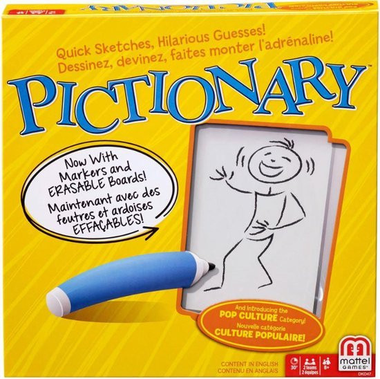 Mattel Games Pictionary Bordspel - Frans