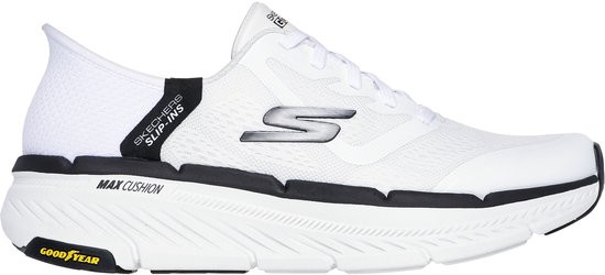 Skechers - maat 41- Slip-ins Max Cushioning Premier 2.0 - Heren Veterschoenen - Wit