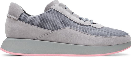 Clarks Originals Kiowa Pace - Maat 36 - Dames Sneakers - Grey Reflective