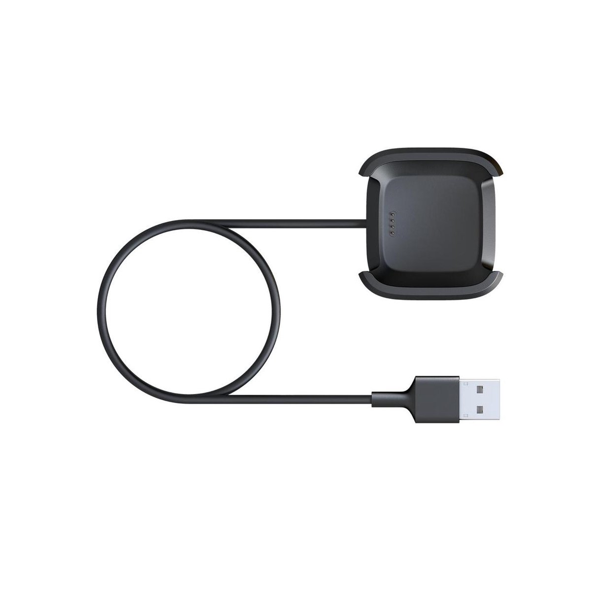 Fitbit Versa Oplaadkabel Zwart