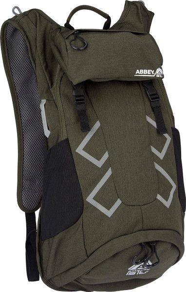 Abbey Active Outdoor Rugzak Aerofit - Gateway-15 L - Legergroen/Zwart